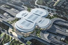 واکنش‌ها به طرح پیشنهادی برای یک ایستگاه قطار در چین که شبیه نوار بهداشتی غول آسا طراحی شده!
