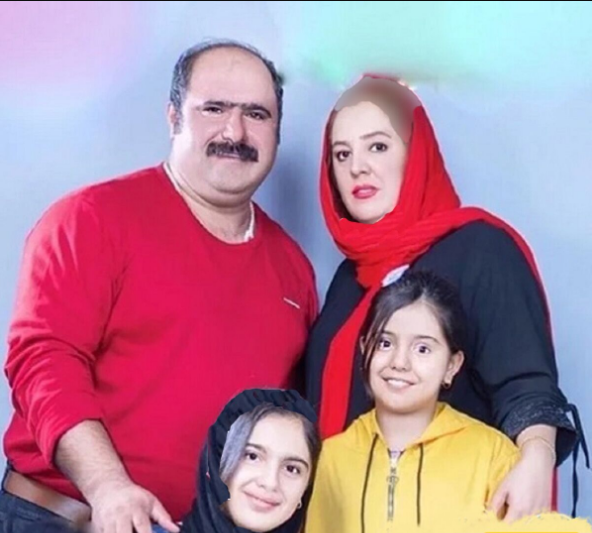 عکسِ بامزه از خانواده ۴ نفری کاظم نوربخش سلمان سریال نون خ